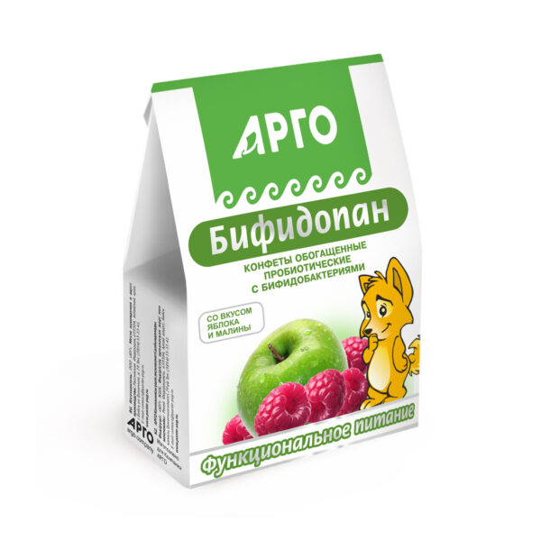 Конфеты обогащенные пробиотические Бифидопан, 70 гр.