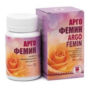 Конфеты таблетированные с растительными экстрактами Аргофемин 100 шт.